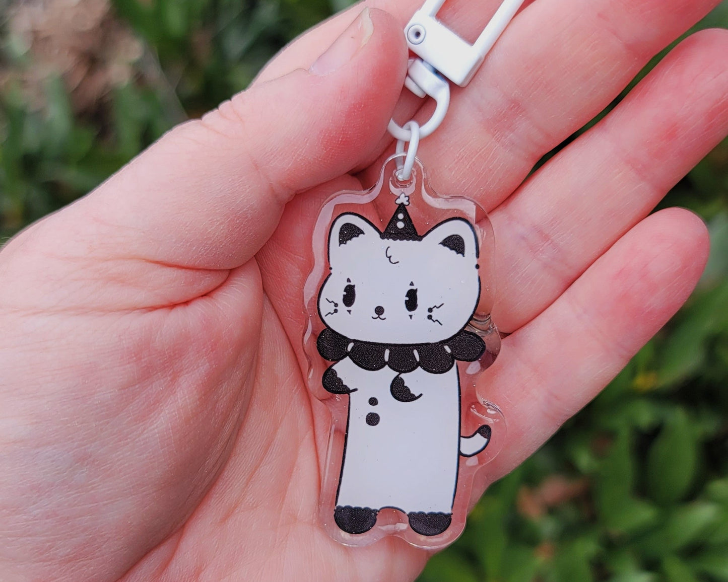 Clown Cats- Zig | Acrylic Keychain