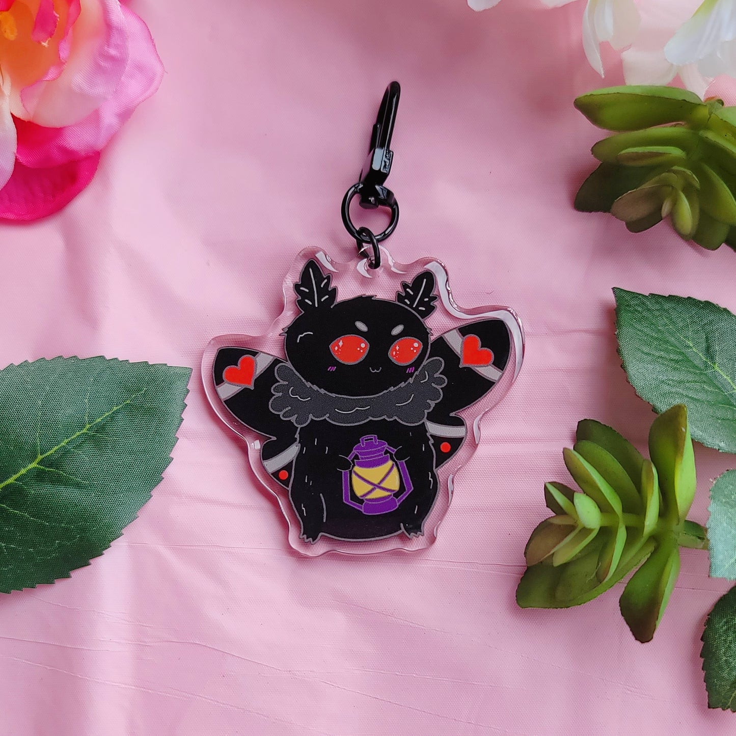 Mothman | Acrylic Keychain