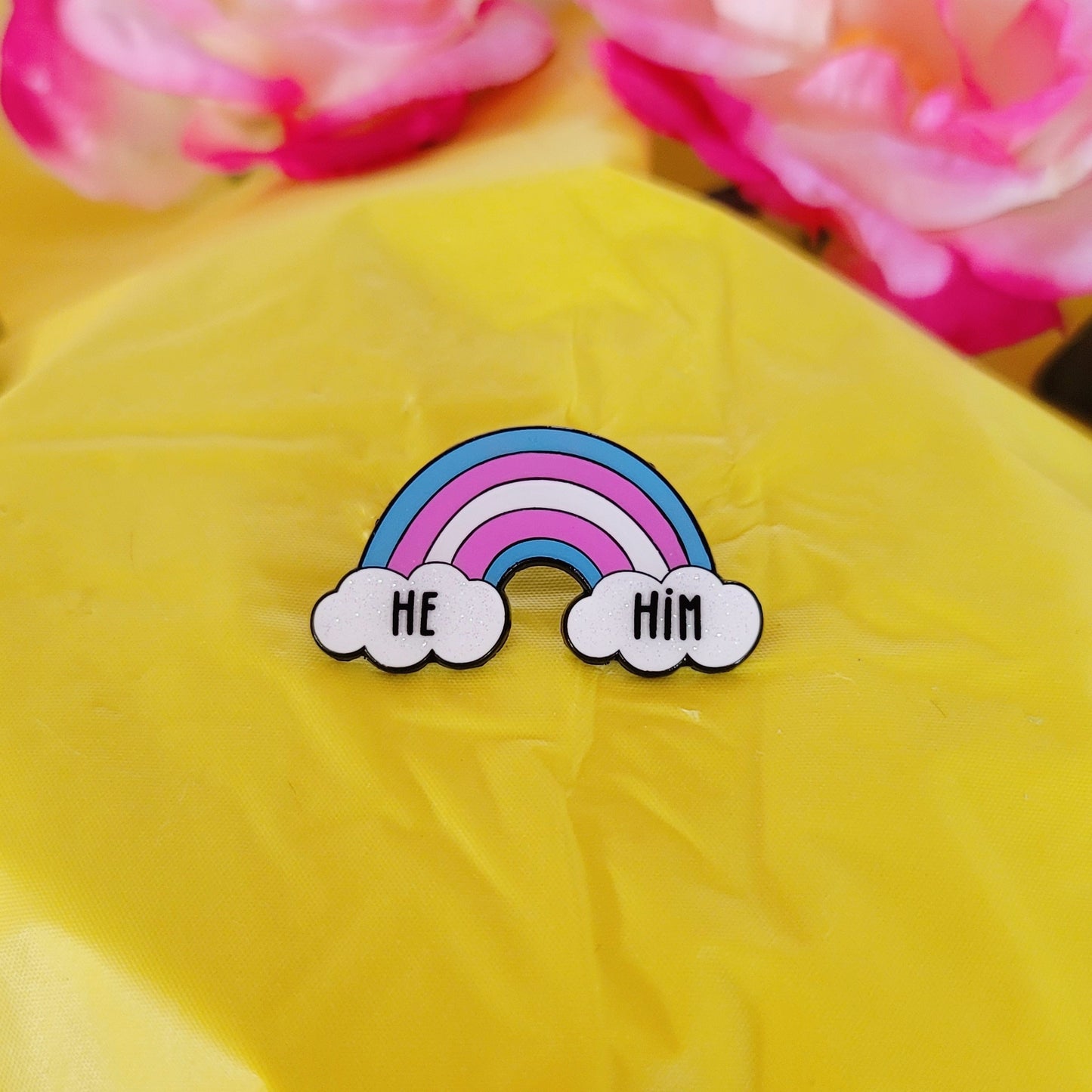 Trans Pride: Pronouns | Enamel Pins