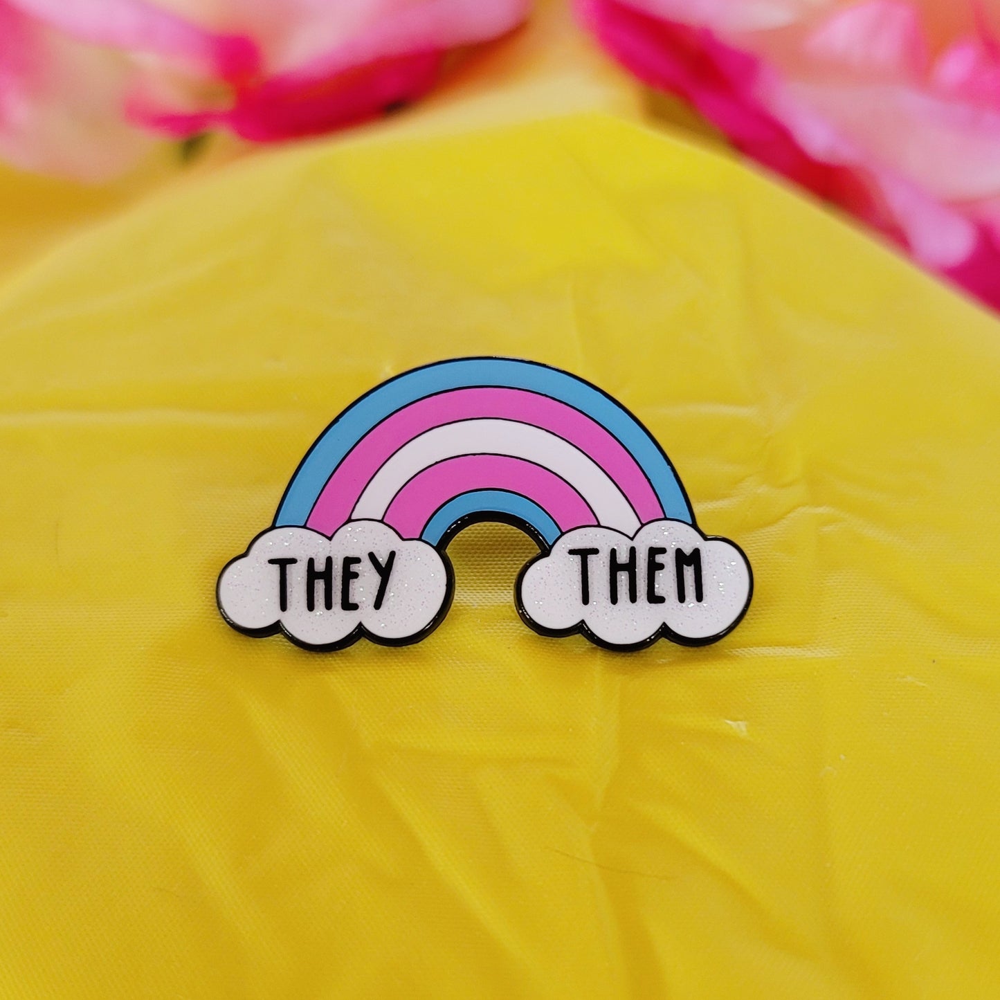Trans Pride: Pronouns | Enamel Pins