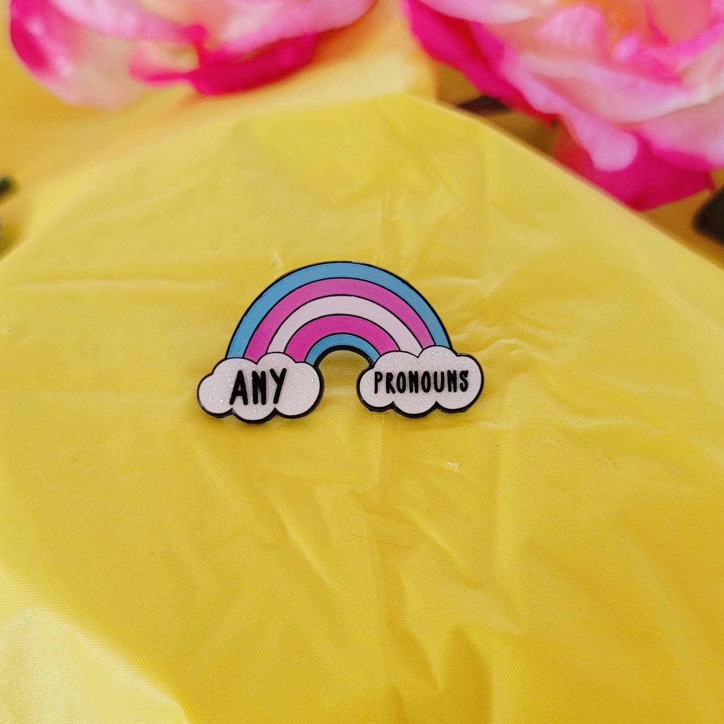 Trans Pride: Pronouns | Enamel Pins