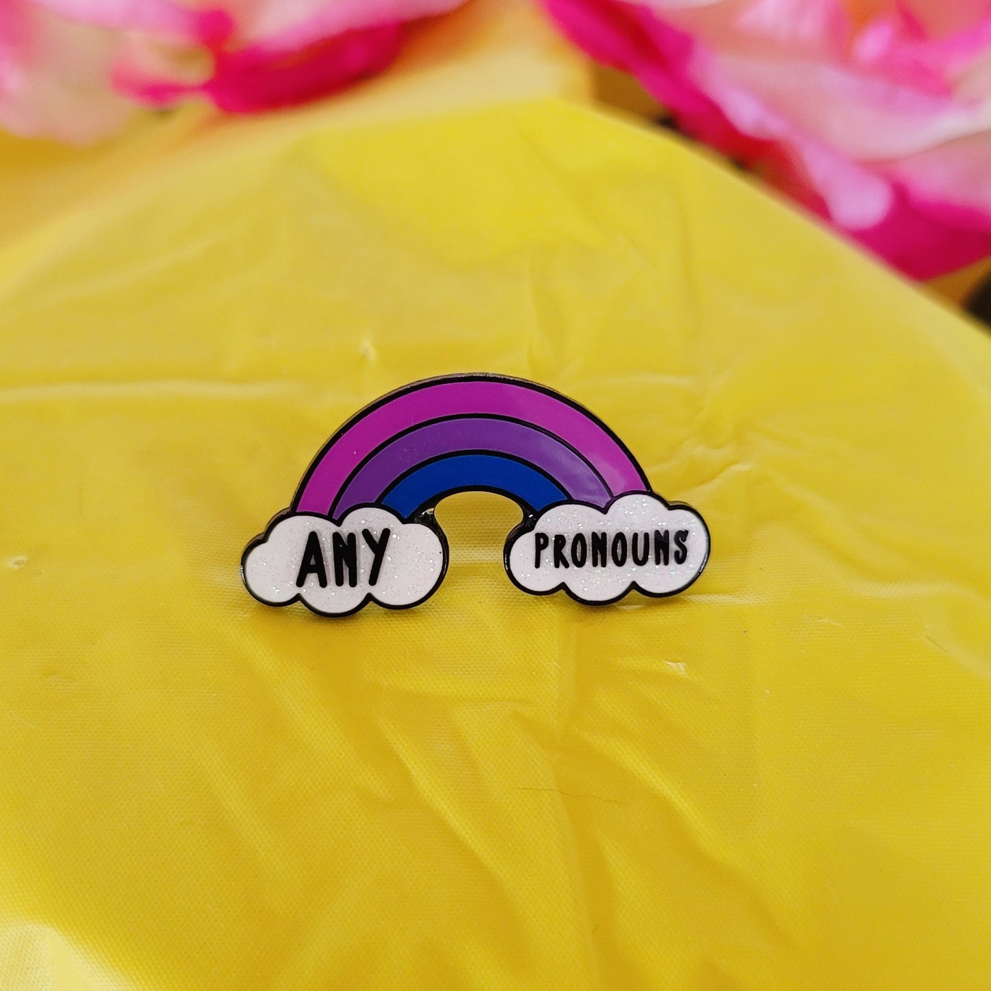 Bisexual Pride: Pronouns | Enamel Pins