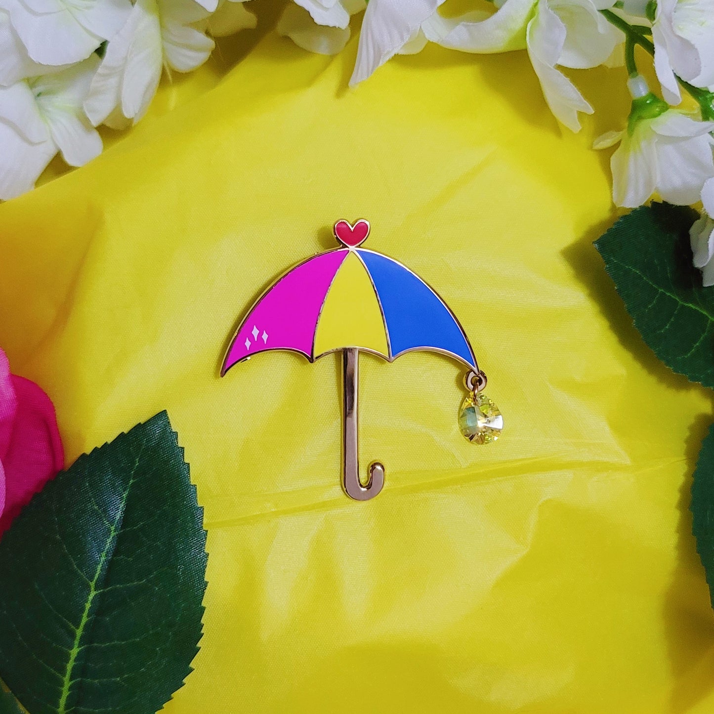 *Raining Pride* Pansexual | Enamel Pin