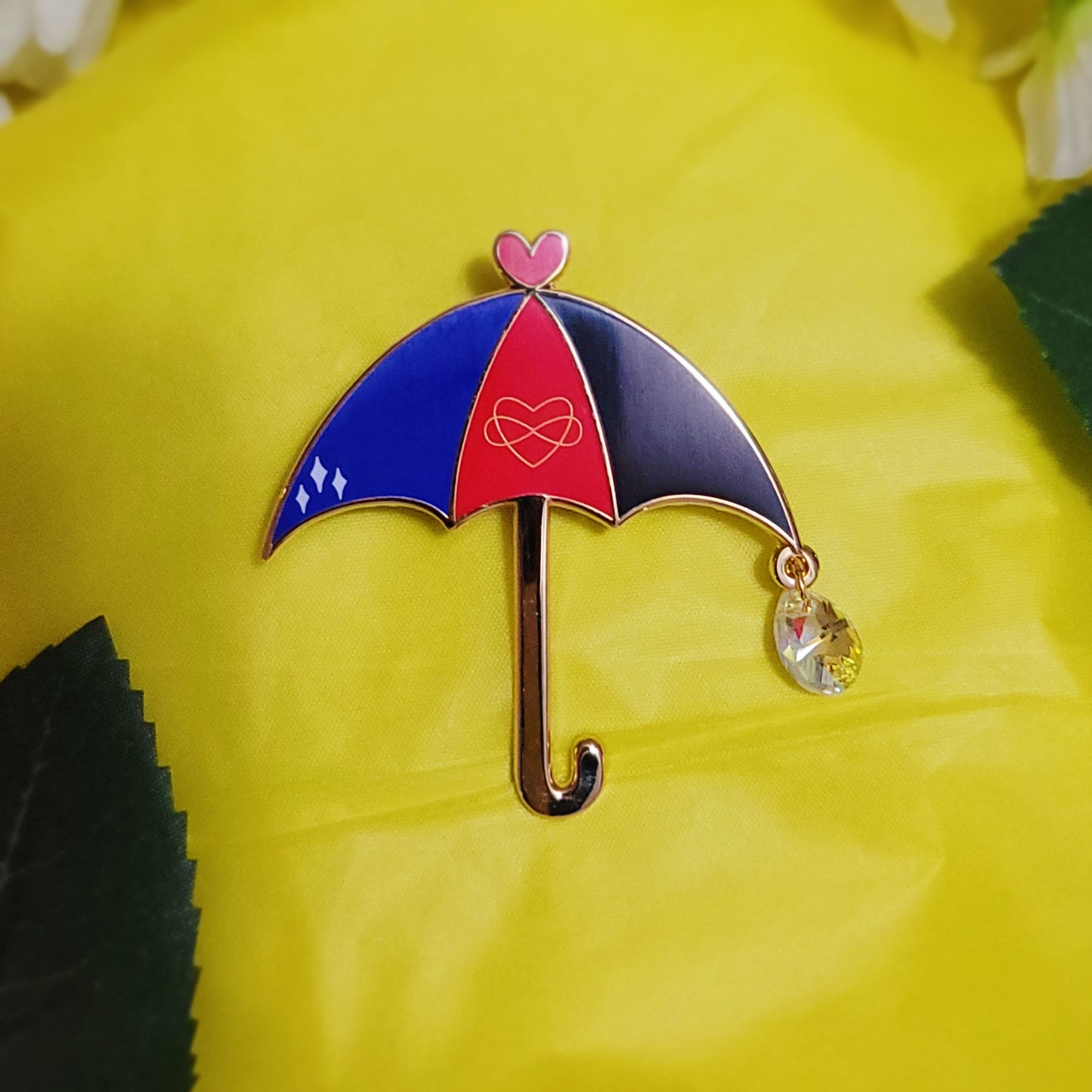 *Raining Pride* Polyamorous | Enamel Pin