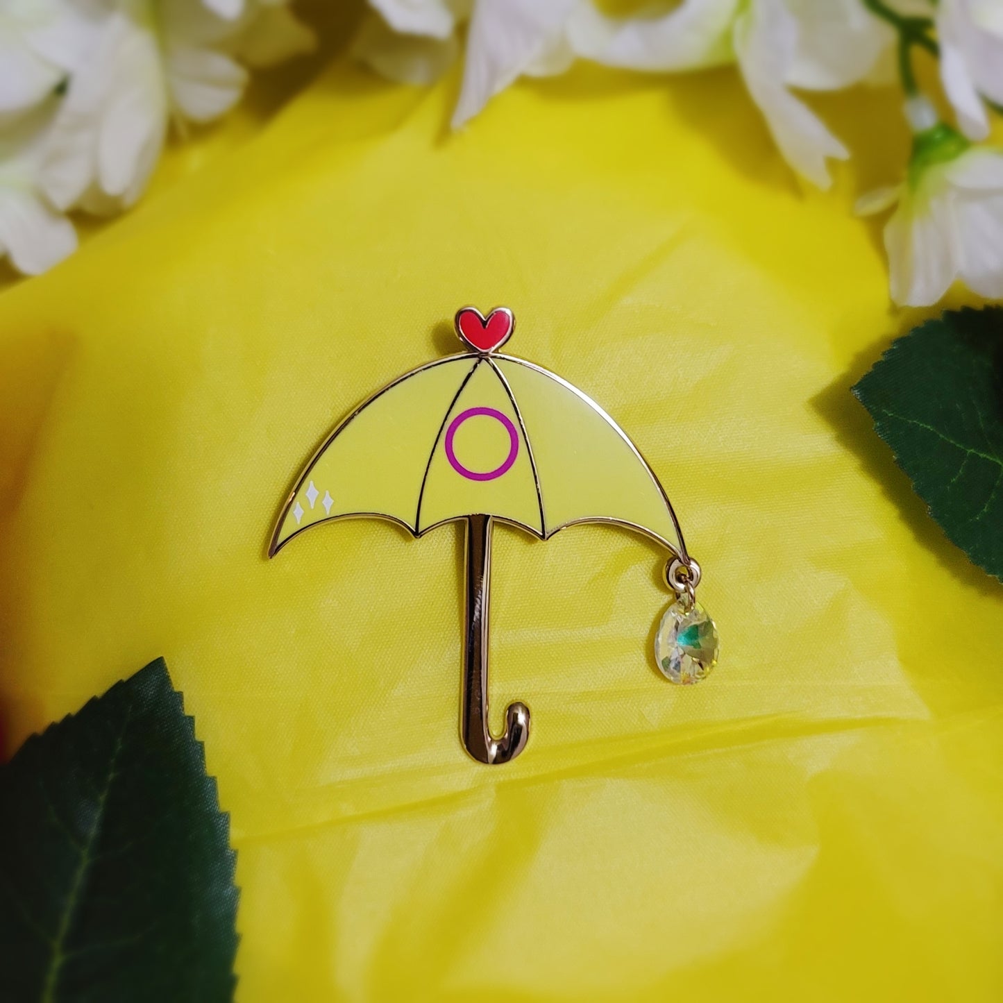 *Raining Pride* Intersex | Enamel Pin