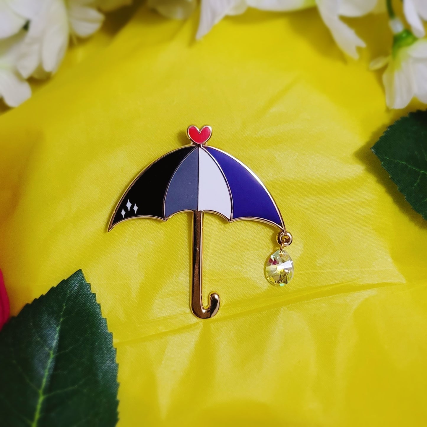 *Raining Pride* Asexual | Enamel Pin