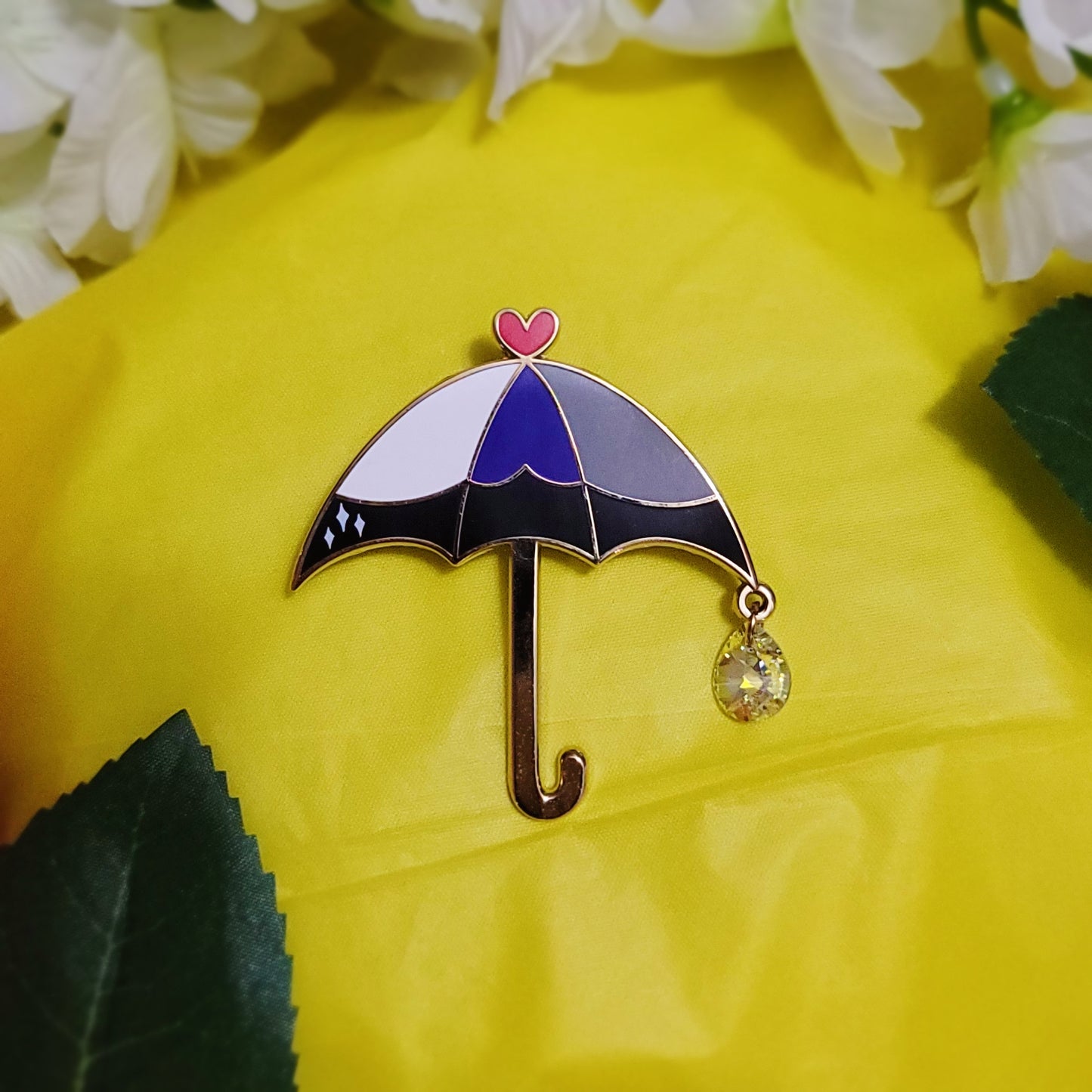 *Raining Pride* Demisexual | Enamel Pin