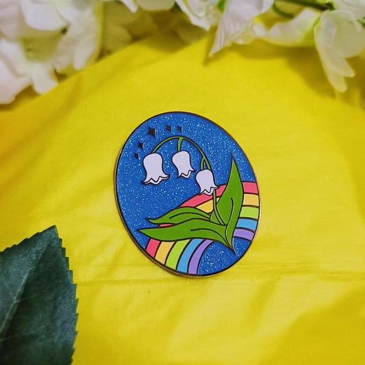 *Patreon Vault* Lily of the Valley | Enamel Pin