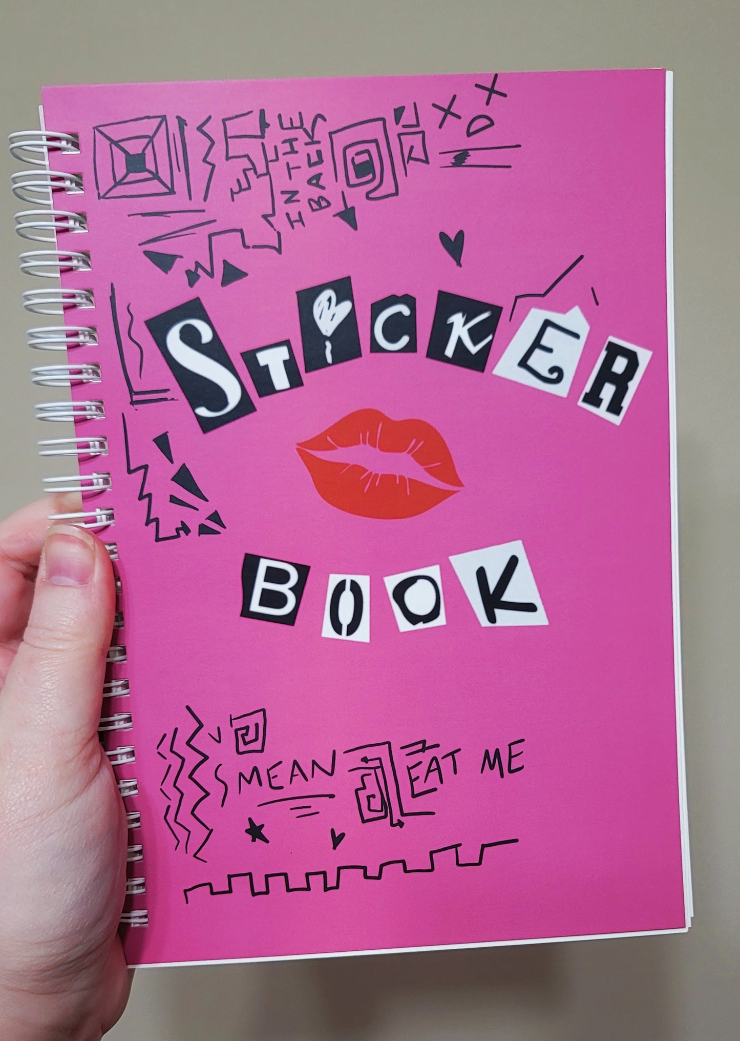 Burn Book | Reusable Sticker Book