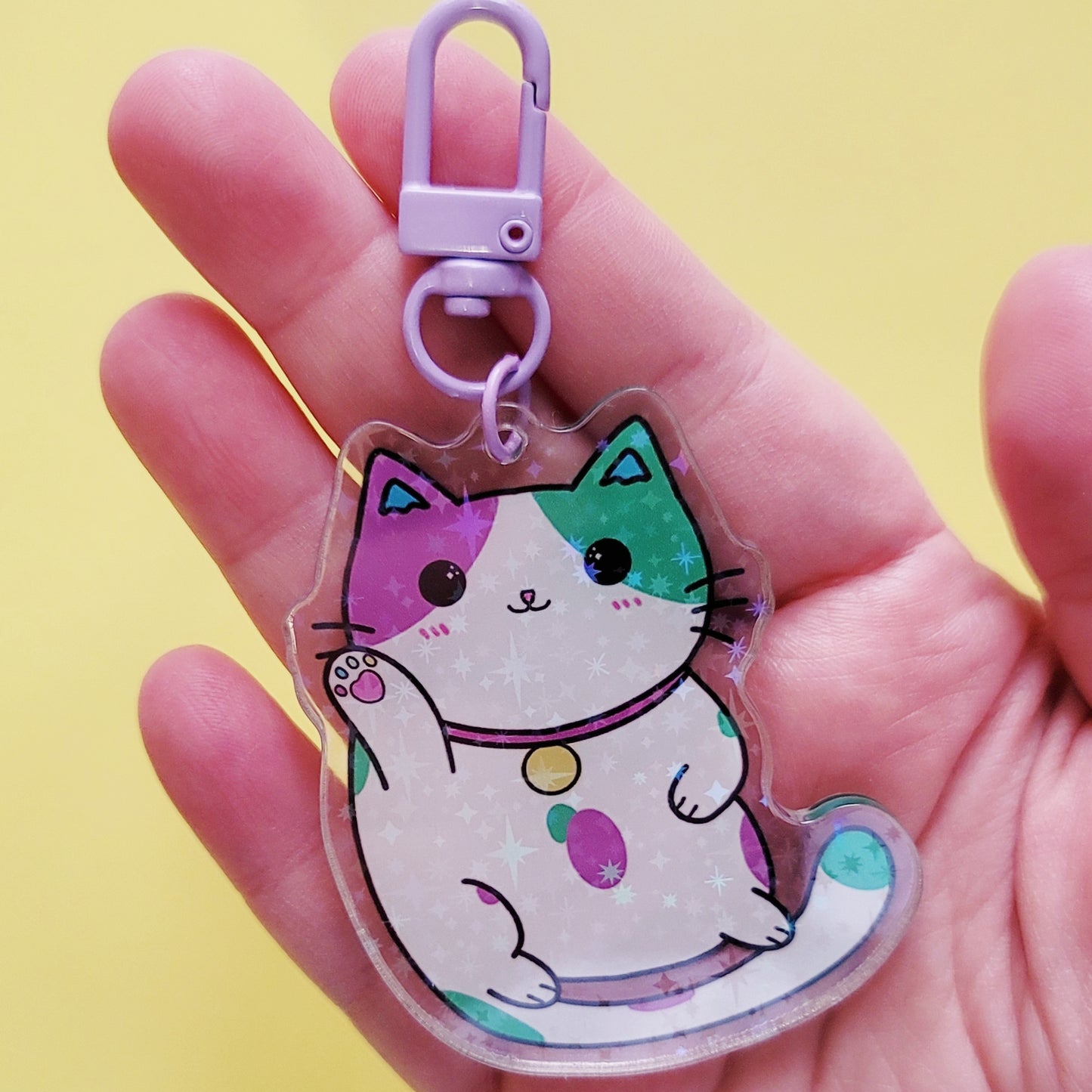 Gally Cat | Acrylic Keychain