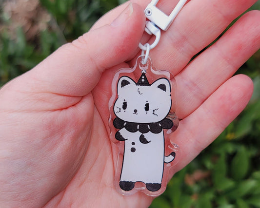 Clown Cats- Zig | Acrylic Keychain