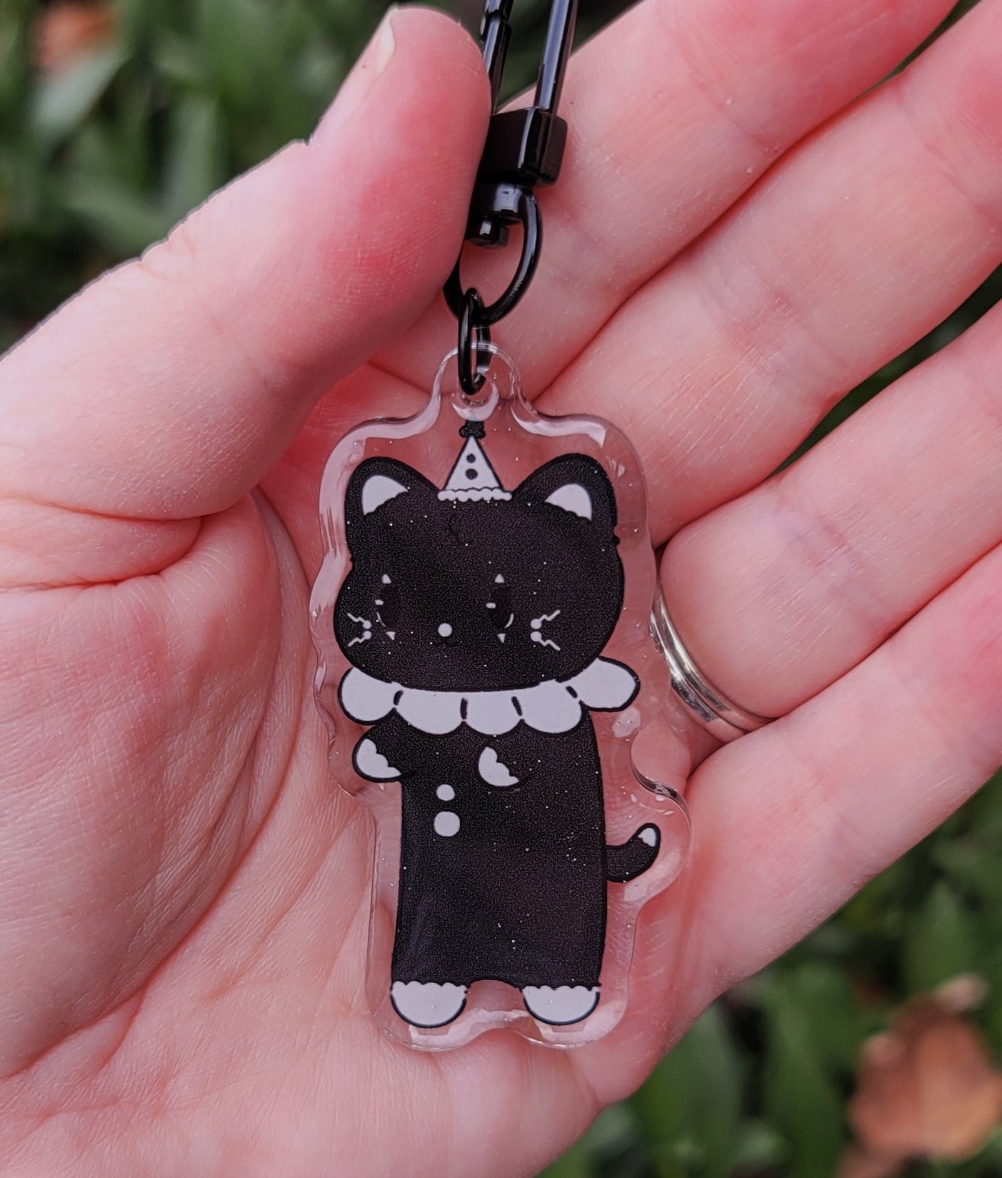 Clown Cats- Zag | Acrylic Keychain
