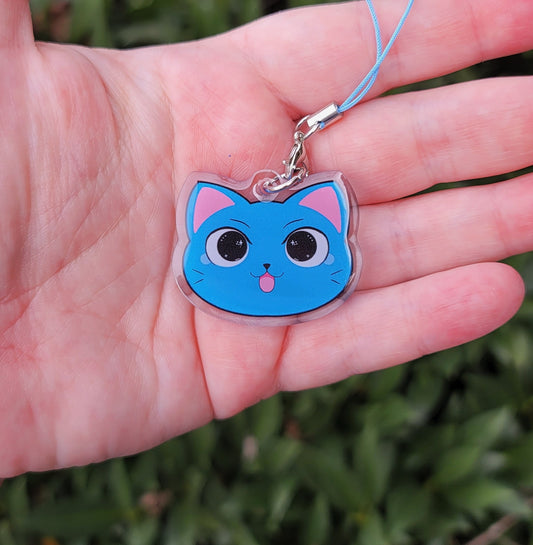Happy | Acrylic Phone Charm