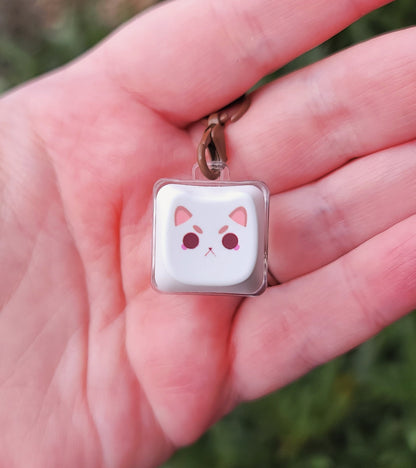 Puppy Cat | Fidget Key Cap Charm