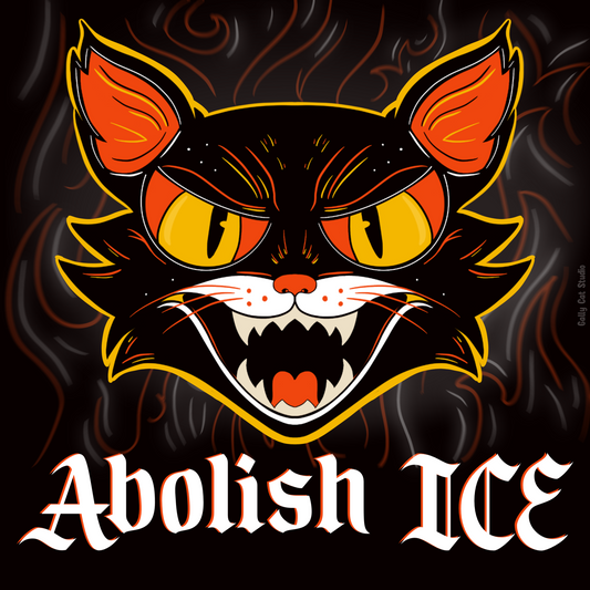 *PRE-ORDER* Charity Sticker | Abolish ICE