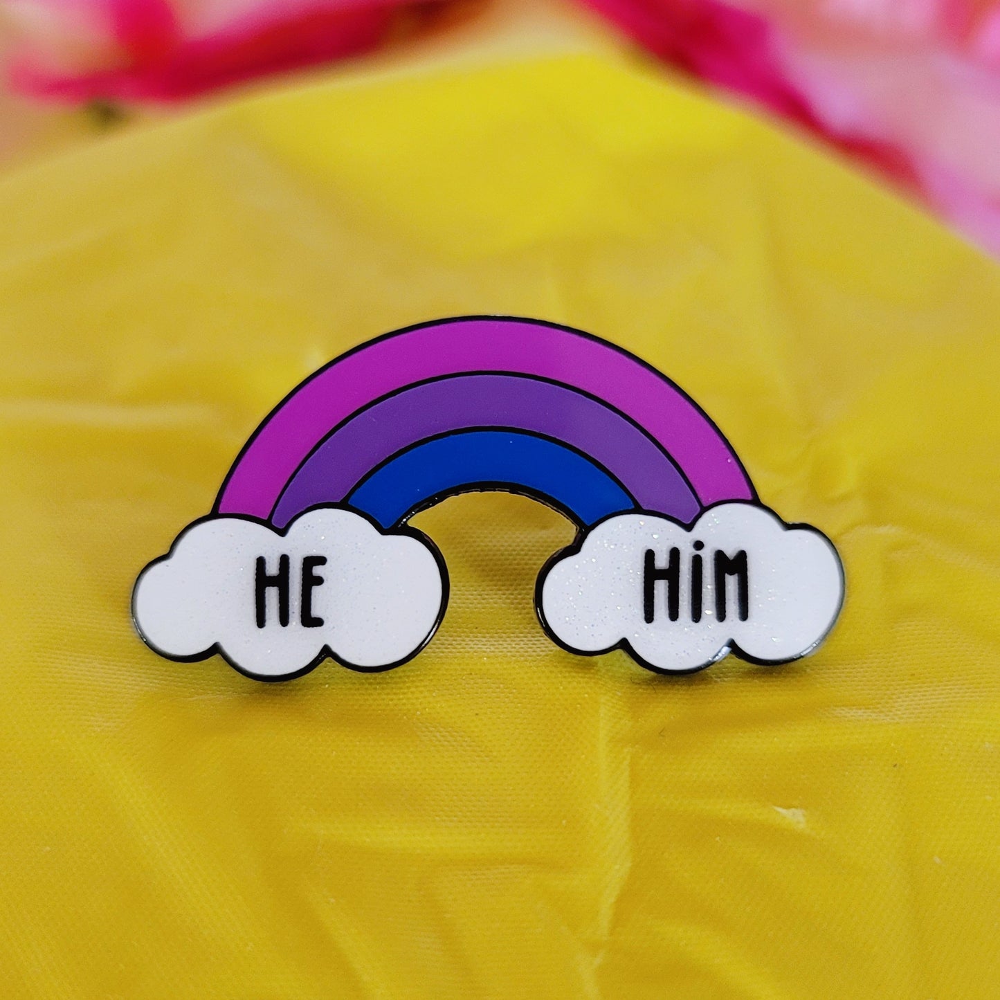 Bisexual Pride: Pronouns | Enamel Pins