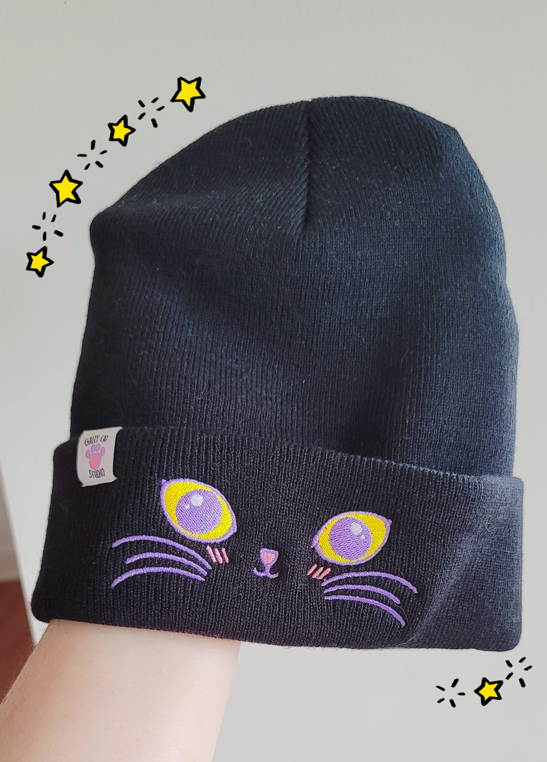 Kawaii Kitty Cat Beanie – Gally Cat Studio