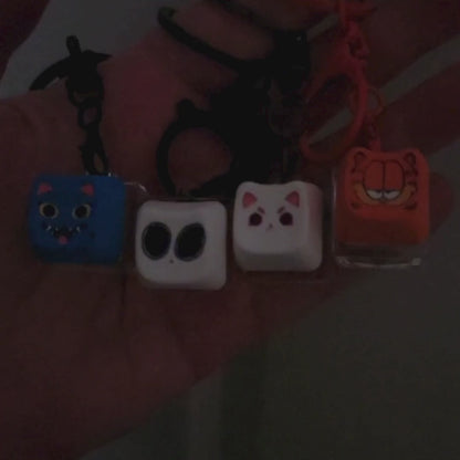 ADHD Cat | Fidget Key Cap Charm