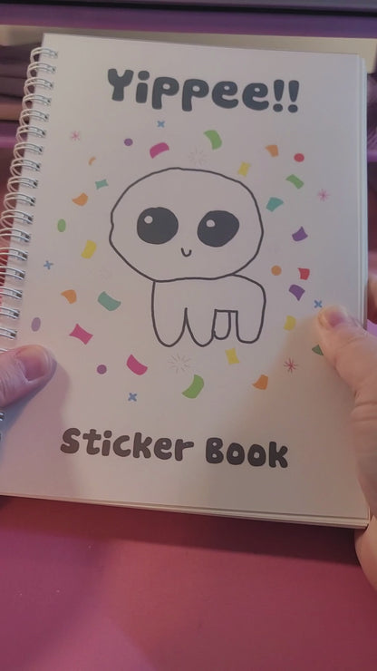 Autism Creature | Reusable Sticker Book