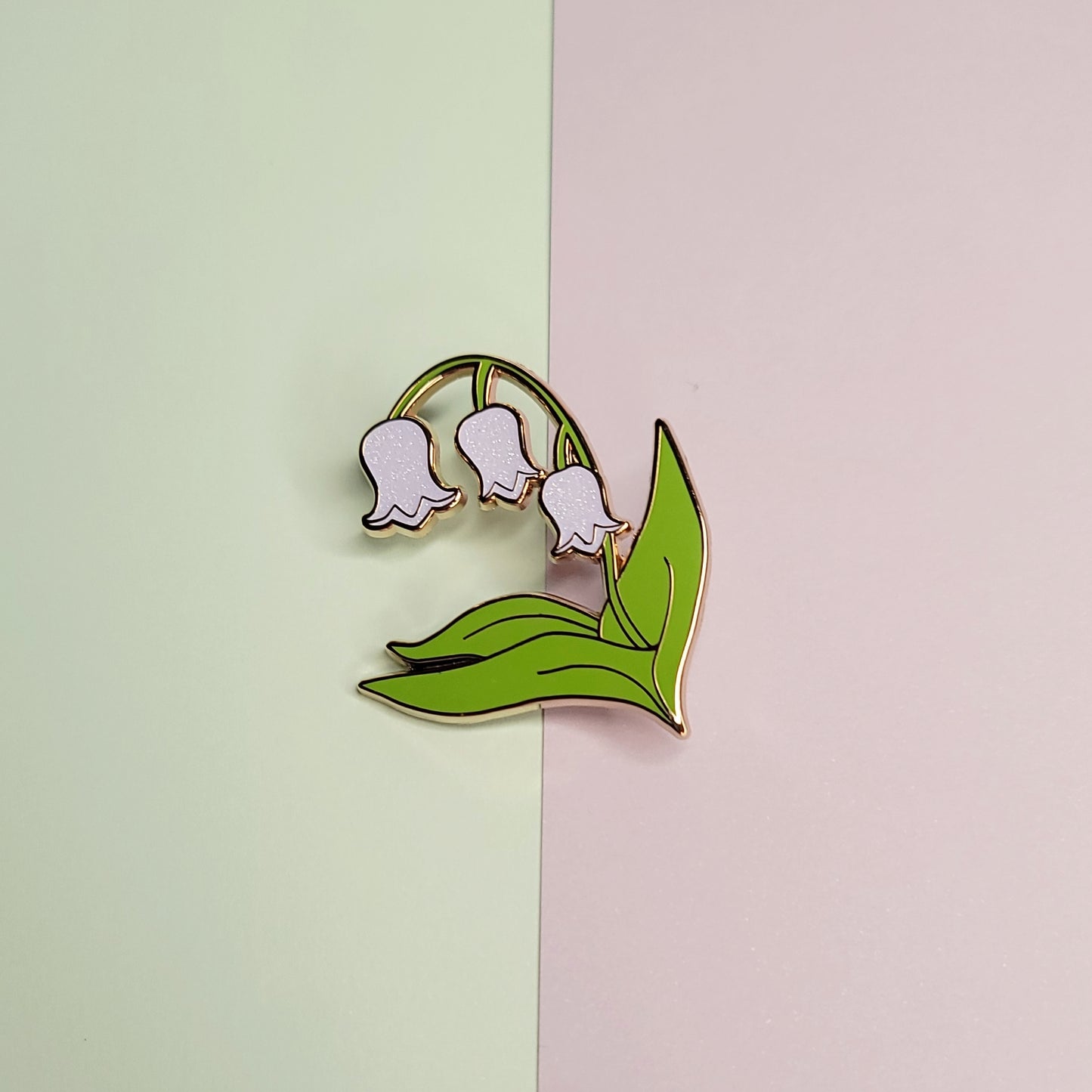 Lily of the Valley | Enamel Pin