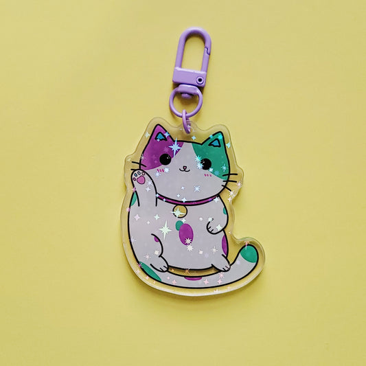 Gally Cat | Acrylic Keychain