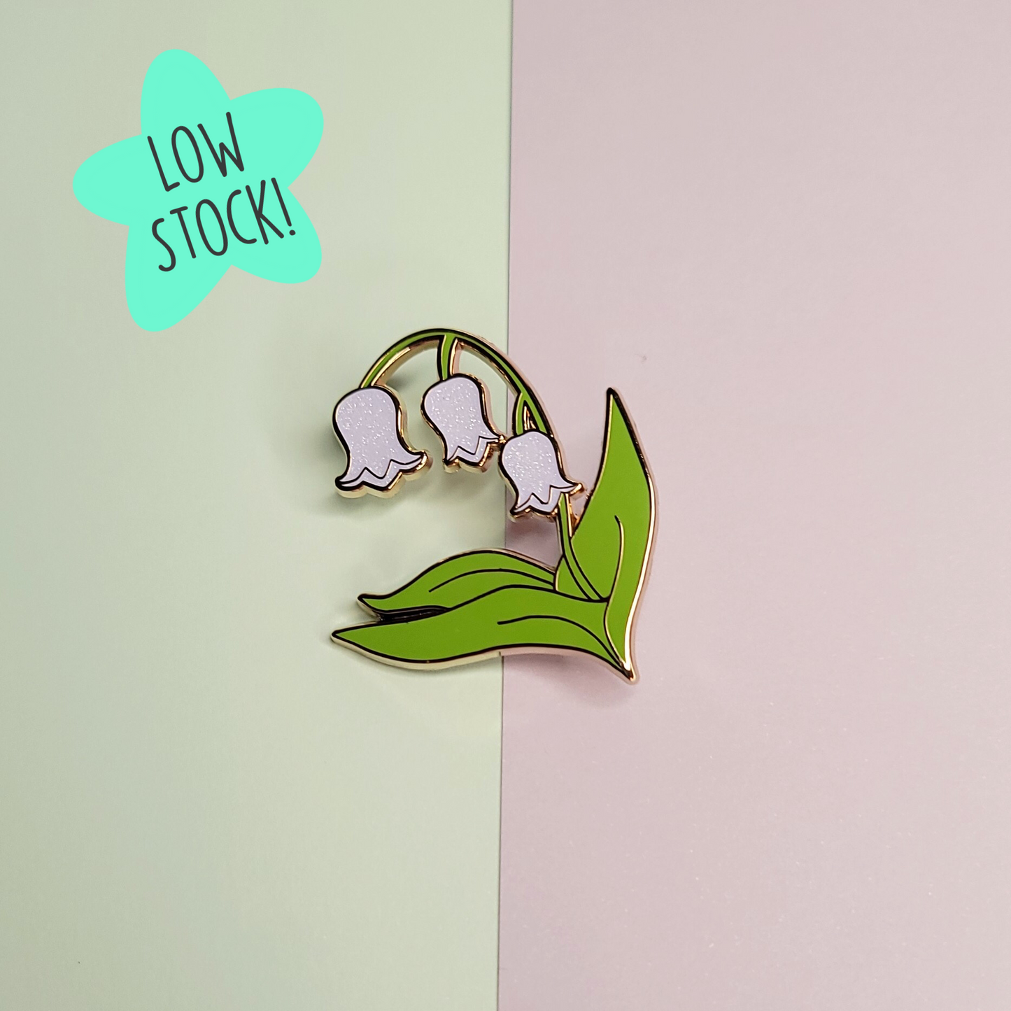 Lily of the Valley | Enamel Pin